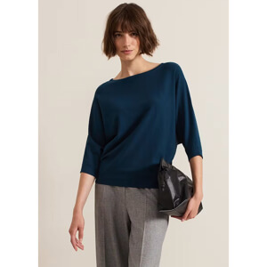 Phase Eight Cristine Petrol Knit Jumper